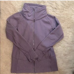 Lululemon High Neck Zip Up Sweatshirt